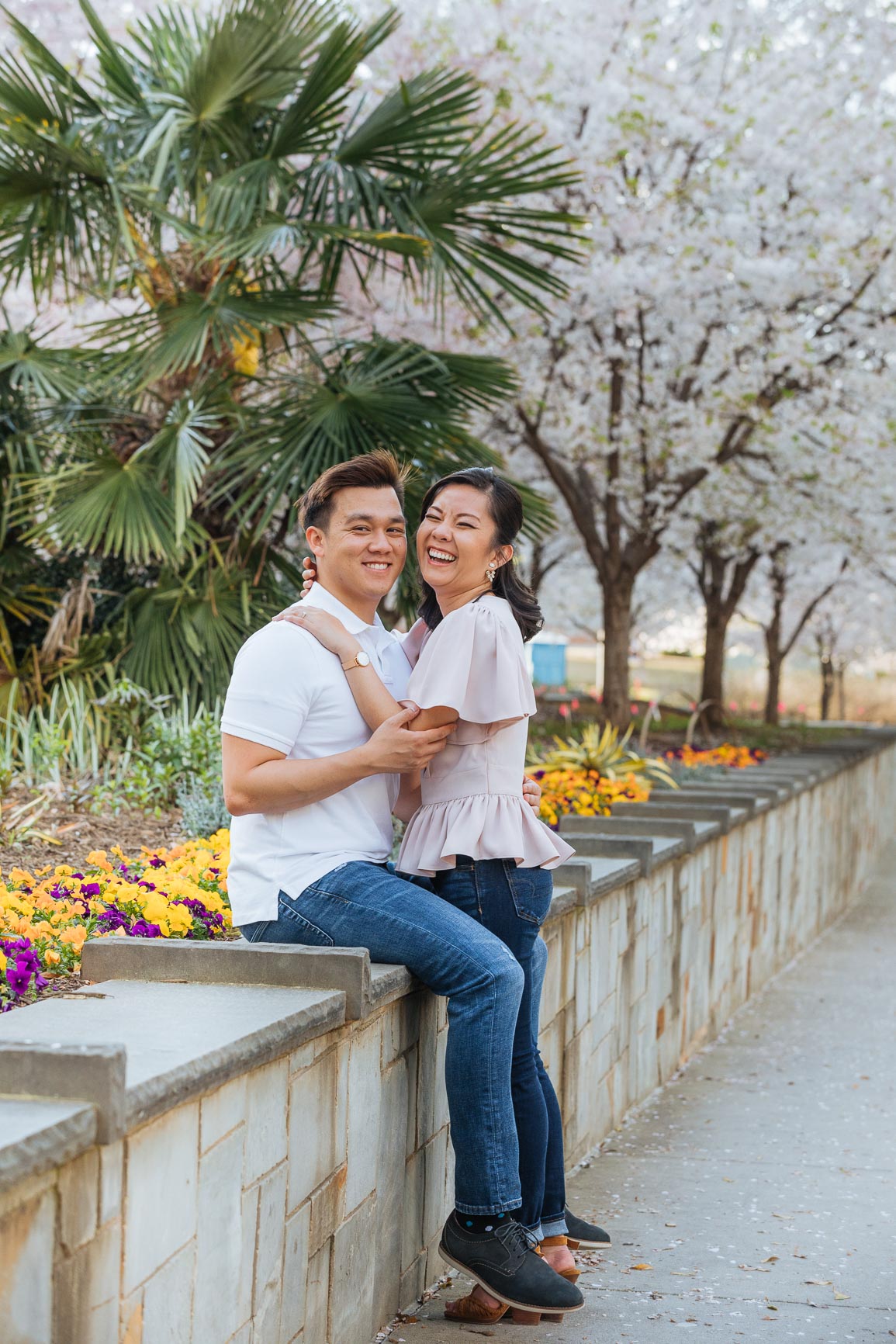 Uptown Charlotte engagement session photographed by nhieu tang photography | nhieutang.com