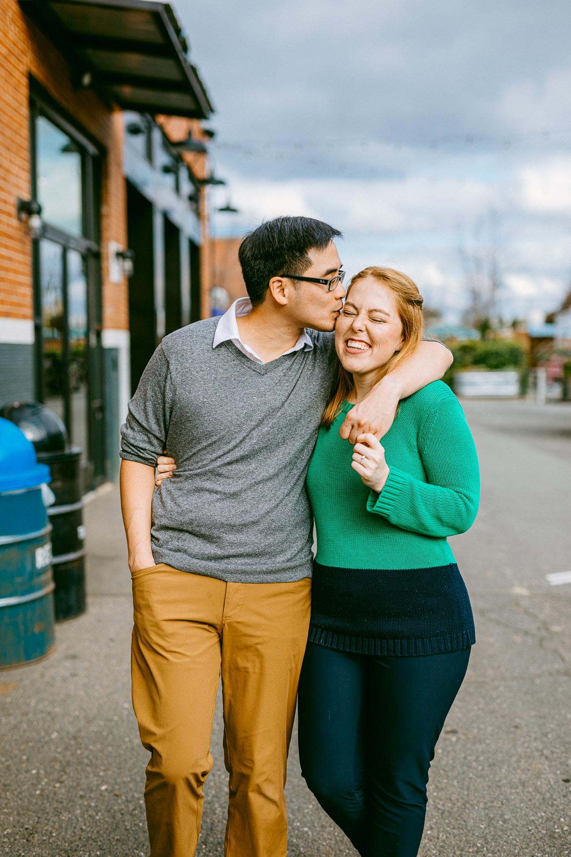 Camp North End engagement session shot by Nhieu Tang Photography | nhieutang.com