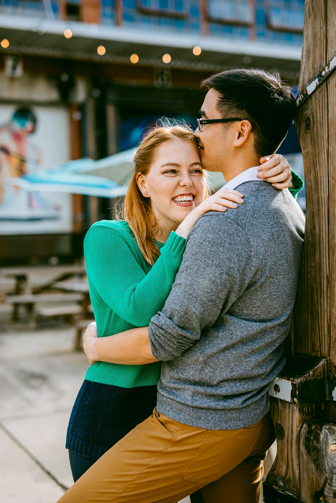 Camp North End engagement session shot by Nhieu Tang Photography | nhieutang.com