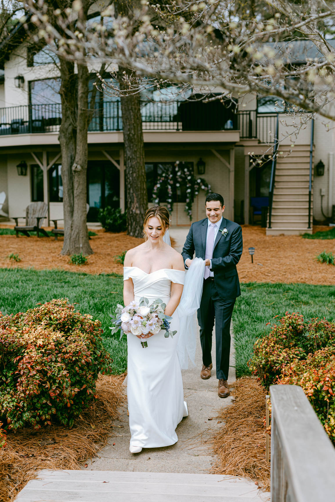 elopement portraits session in Mooresville, NC